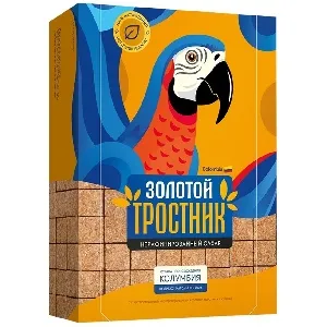 Сахар ЗОЛОТОЙ ТРОСТНИК нерафинированный тростниковый в кубиках /картон/ 400г*16 Сахар ЗОЛОТОЙ ТРОСТНИК нерафинированный тростниковый в кубиках /картон/ 400г*16