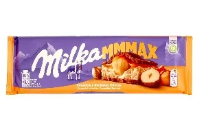 Шоколад Milka MMMAX Toffe Hazelnut - Макс Карамель Фундук 300г*12