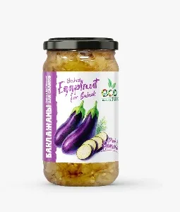Баклажаны ECOFOOD запеченные для салатов /стекло/ 350г*6 Баклажаны ECOFOOD запеченные для салатов /стекло/ 350г*6
