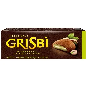 Печенье GRISBI [4204] с фисташковой начинкой /картон/ 135г*12
