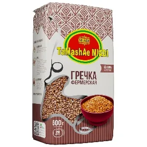 Гречка TaMashAe MIADI фермерская /пакет/ 500г*12