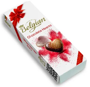 Конфеты шоколадные THE BELGIAN Сердечки /картон/ 65г*10 Конфеты шоколадные THE BELGIAN Сердечки /картон/ 65г*10