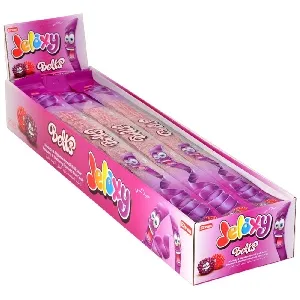 ***Мармелад JELAXY Belts Raspb&Blackb лента Малина/Ежевика (шоубокс 15г*60) 15г*360