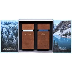 Набор KIOKO WOOD ESSENCE DIVINE Чёрный чай с ягодами и молочный улун (2вида х100г) 200г*4