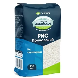 Рис АЛТАЙСКОЕ Приморский /пакет/ 450г*6