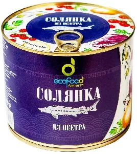 Солянка ECOFOOD из осетра /жесть/ 530г*4 Солянка ECOFOOD из осетра /жесть/ 530г*4