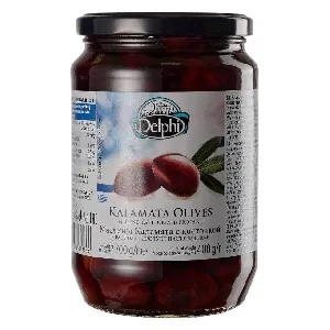Маслины DELPHI KALAMATA с косточкой в рассоле /стекло/ 700г*12 Маслины DELPHI KALAMATA с косточкой в рассоле /стекло/ 700г*12
