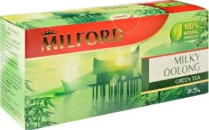 Чай MILFORD Зеленый Молочный Оолонг (20 пакетиков) 35г*12