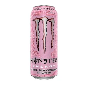 Напиток MONSTER ENERGY Ultra Strawberry Dreams, розовые ж/б 0,5л*12 Напиток MONSTER ENERGY Ultra Strawberry Dreams, розовые ж/б 0,5л*12