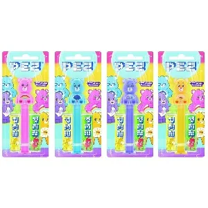 Конфета PEZ с игрушкой (ЗАБОТЛИВЫЕ МИШКИ) импульс 1+2 /шоубокс/ 17г*12