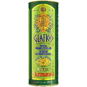 Масло GLAFKOS оливковое E.V. кислотность AC 0,3 кр. /жесть/ 500мл*12 Масло GLAFKOS оливковое E.V. кислотность AC 0,3 кр. /жесть/ 500мл*12