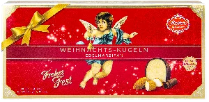Конфеты REBER 710 шоколадные “Mittelmeermarzipan-Kugeln“ /картон/ 200г*6