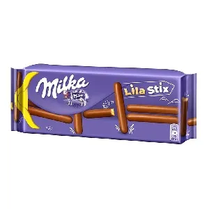 Палочки Milka (033) в шоколаде Choco Lila Stix 112г*20