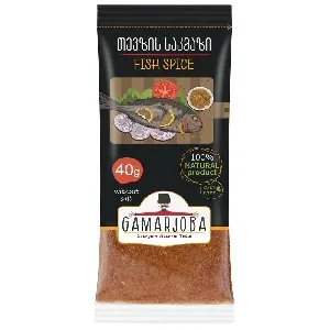Приправа GAMARJOBA для рыбы /пакет/ 40г*20
