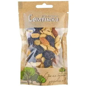 Смесь СЕМУШКА сладкая жареных орехов с цукатами 50г*12