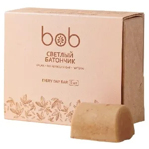 Батончик BOB неглазированный Светлый (25г*5шт) /картон/ 125г*12 Батончик BOB неглазированный Светлый (25г*5шт) /картон/ 125г*12