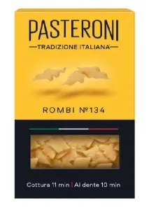 Макаронные изделия PASTERONI Rombi №134 Ромби /картон/ 350г*12