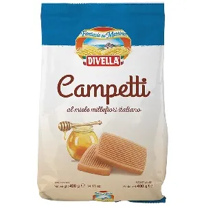 Печенье DIVELLA CAMPETTI С медом 400г*18