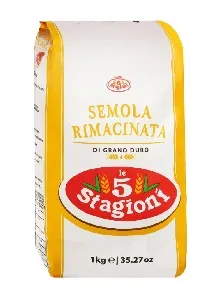 Мука Le 5 Stagioni из твёрдых сортов пшеницы мелкого помола "Семола" 1кг*10