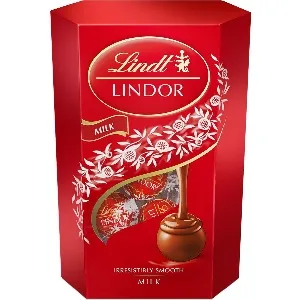 Конфеты LINDT LINDOR Молочный Cornet Milk /картон/ 200г*8