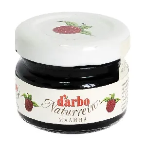 Конфитюр DARBO Малина /стекло/ 28г*60