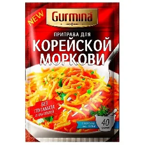 Приправа GURMINA для корейской моркови 40г*20 Приправа GURMINA для корейской моркови 40г*20