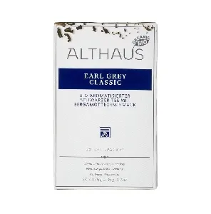 Чай ALTHAUS Earl Grey Classic BIO - Эрл Грей Классик БИО, пак. на чашку (1,75гр*20) /картон/ 35гр*12