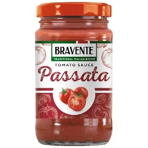 Соус BRAVENTE Tomato PASSATA томатный Пассата протертая мякоть помидоров /стекло/ 360г*8