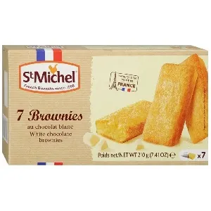 Пирожное StMICHEL [041735] BROWNIES с белым шоколадом 210г*12