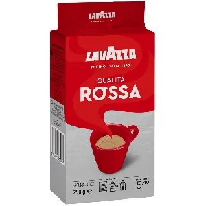 Кофе LAVAZZA (ИТАЛИЯ) QUALITA ROSSA молотый /вакуум/ 250г*20