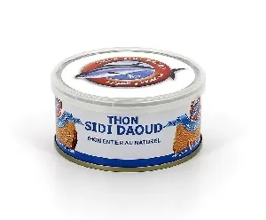 Тунец SIDI DAOUD филе в собственном соку /жесть/ 160г*50