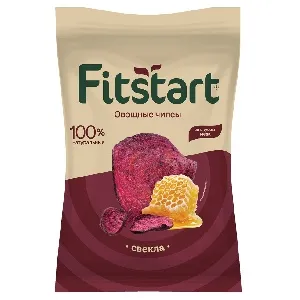 Овощные чипсы FITSTART Свекла со вкусом меда /пакет/ 50г*17 Овощные чипсы FITSTART Свекла со вкусом меда /пакет/ 50г*17
