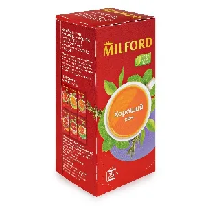 Чай MILFORD функциональный ХОРОШИЙ СОН (25 пакетиков) /картон/ 0,04375г*12