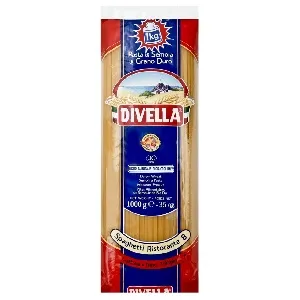 Макаронные изделия DIVELLA Lunga di semola №8 SPAGHETTI RISTORANTE 1кг*20
