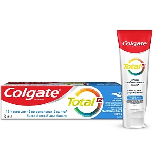 Colgate З/паста ТОТАЛ 75мл Проф.чистка  ПАСТА /12*48/