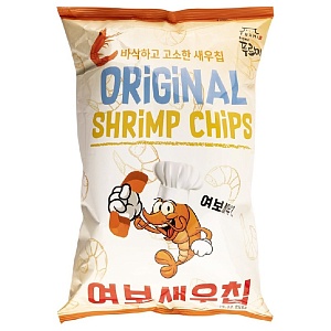 Чипсы FURMI Original Shrimp с креветками Оригинальные /пакет/ 80г*20